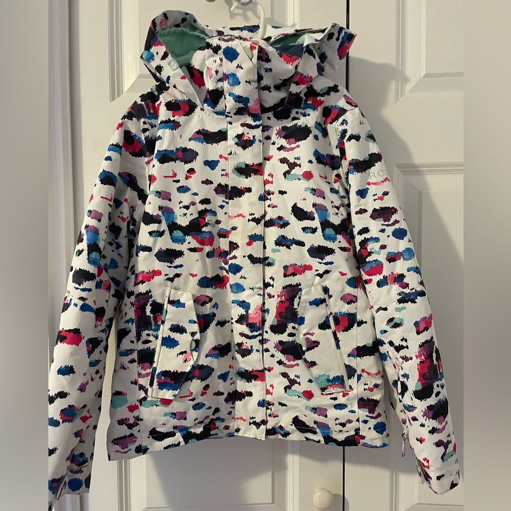 Girls Roxy ski jacket size Medium (10)